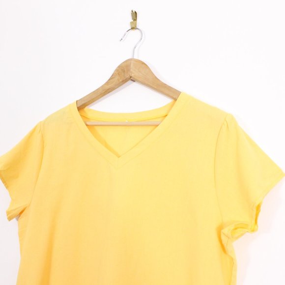 *Yellow T Shirt Dress - Picture 2 of 4
